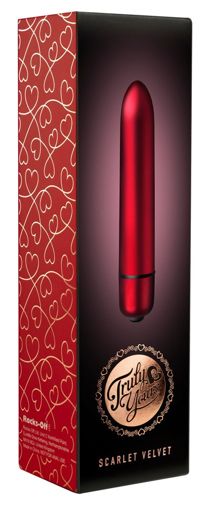 ROCKS OFF - SCARLET VELVET RED