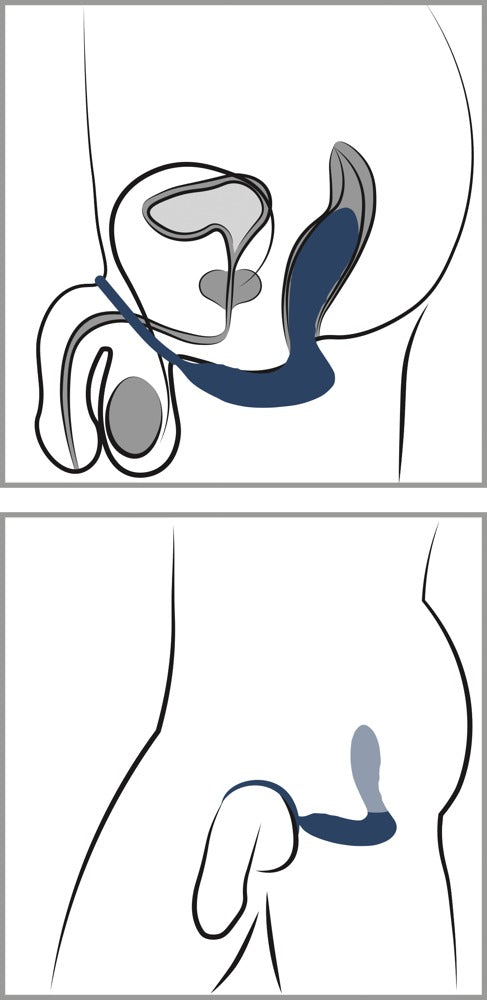 YOU2TOYS - VIBRATING PROSTATE PLUG WITH COCK RING