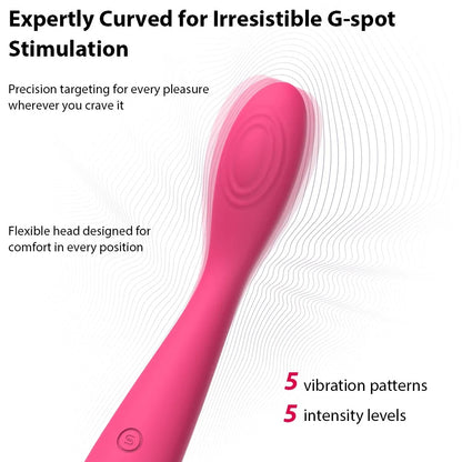 SVAKOM - IRIS PLUM RED G-SPOT VIBRATOR