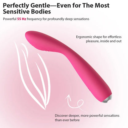 SVAKOM - IRIS PLUM RED G-SPOT VIBRATOR