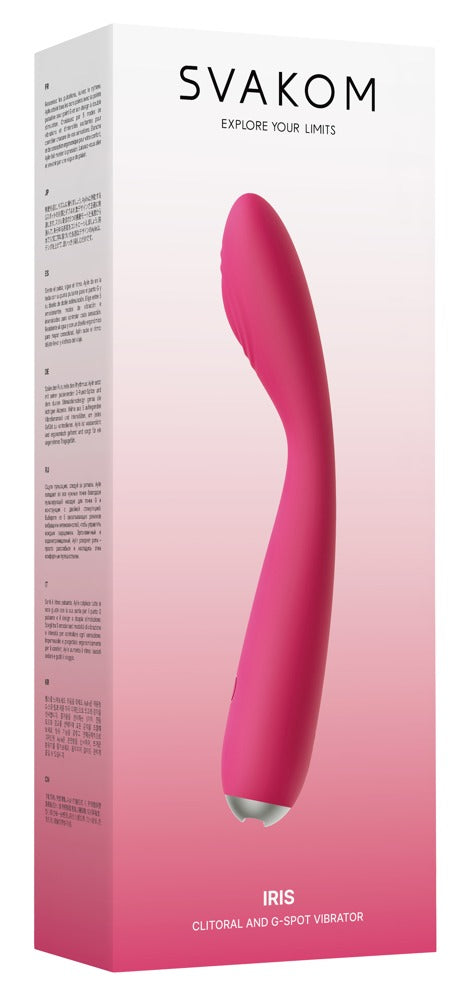 SVAKOM - IRIS PLUM RED G-SPOT VIBRATOR