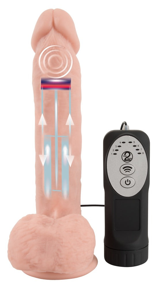 MEDICAL SILICONE - MEDICAL SILICONE THRUSTING VIBRATOR