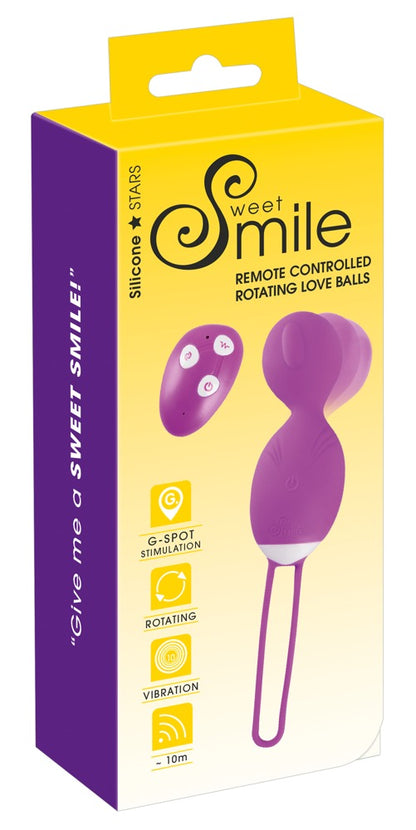 SWEET SMILE - REMOTE CONTROLLED ROTATING LOVE BALL