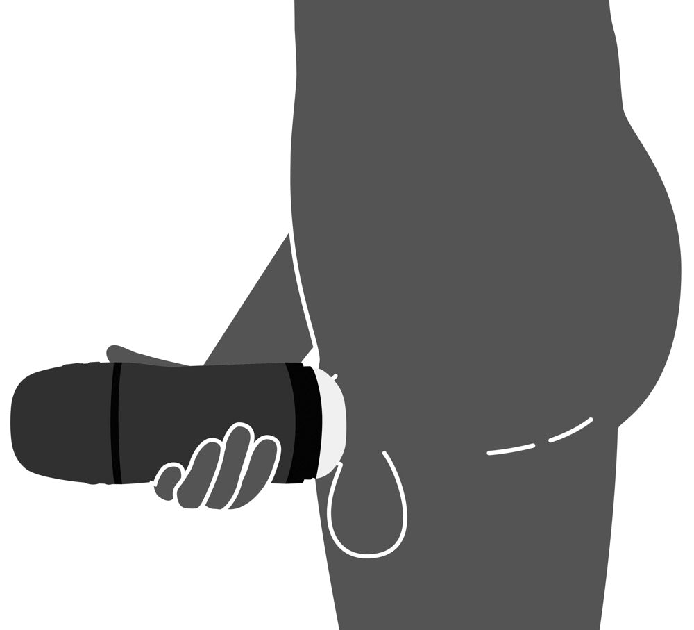 REBEL - MASTURBATOR WITH 2 FUNCTIONS