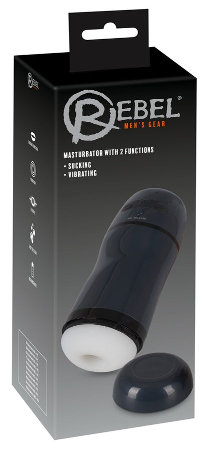 REBEL - MASTURBATOR WITH 2 FUNCTIONS