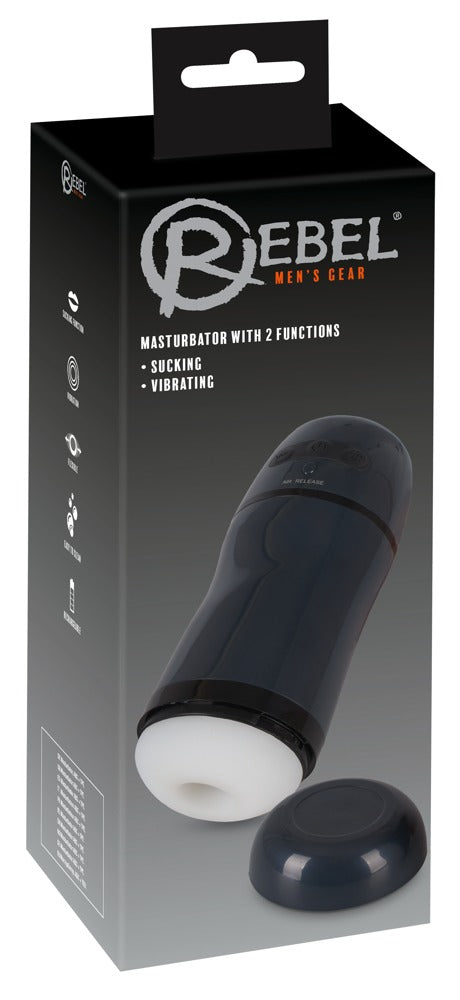 REBEL - MASTURBATOR WITH 2 FUNCTIONS