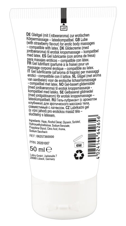 LICK IT! - EROTIC MASSAGE GEL STRAWBERRY