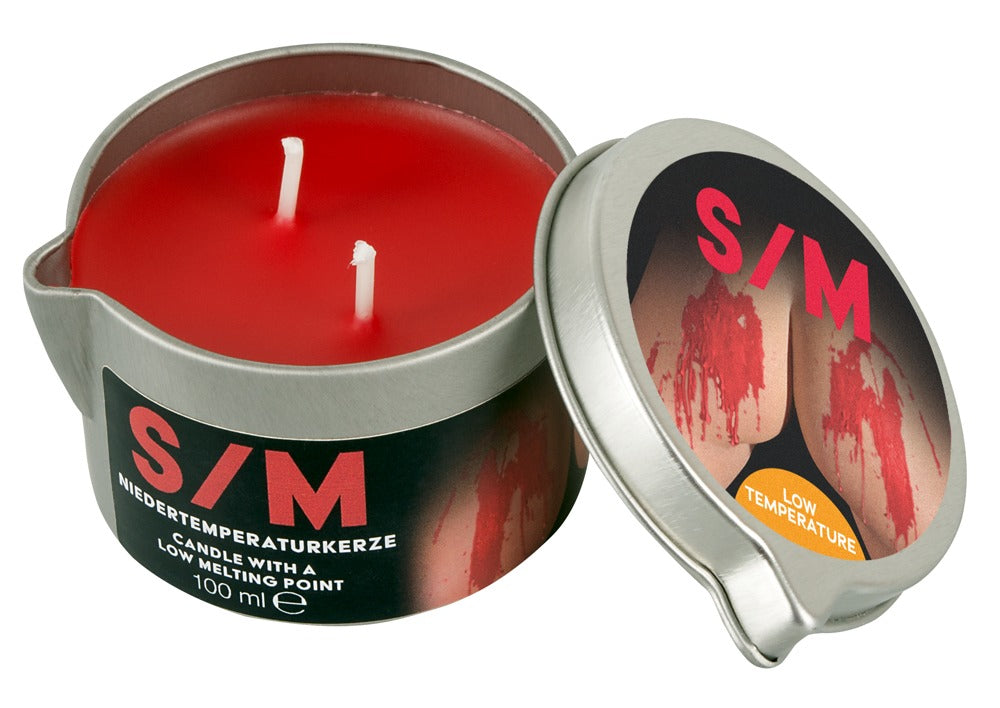 S/M CANDLE IN A TIN