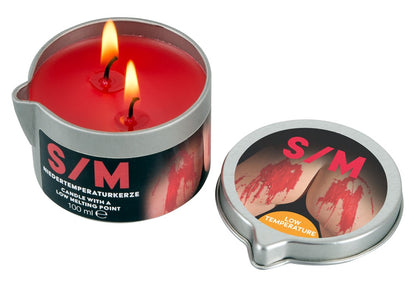 S/M CANDLE IN A TIN
