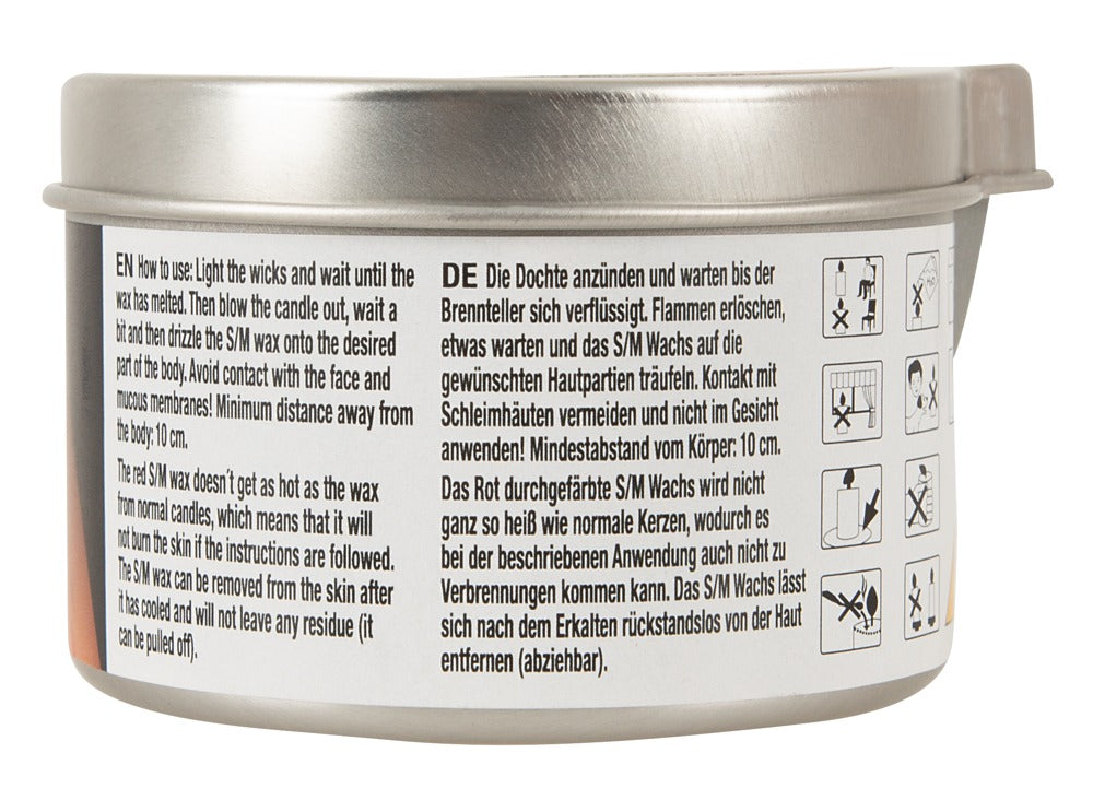 S/M CANDLE IN A TIN