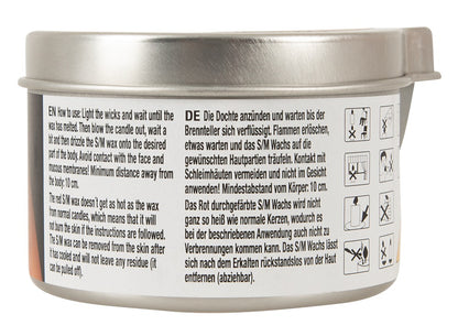 S/M CANDLE IN A TIN