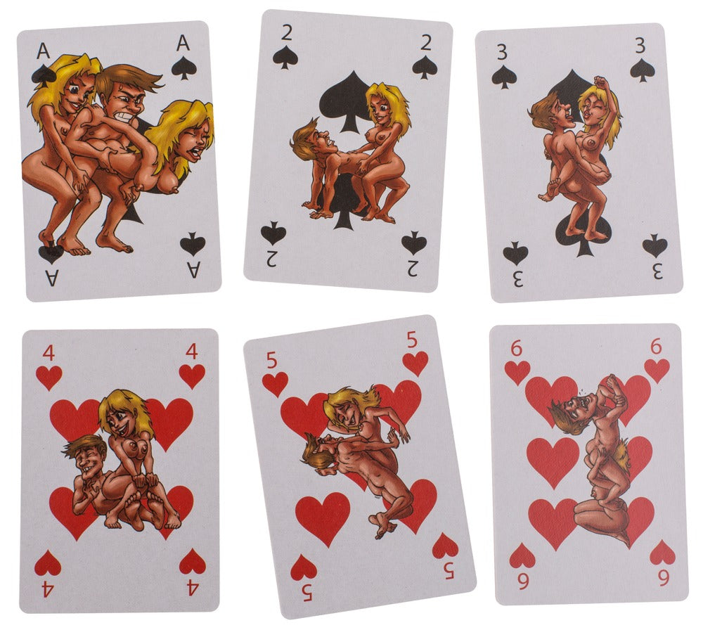 24PCS DISPLAY KAMASUTRA PLAYING CARDS