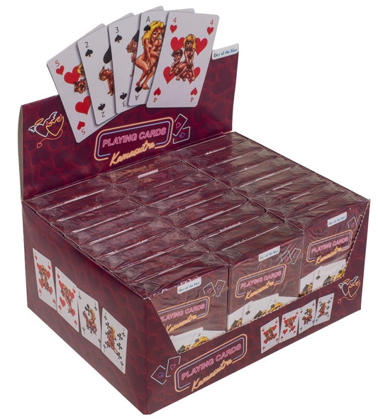 24PCS DISPLAY KAMASUTRA PLAYING CARDS