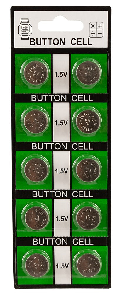 10 BUTTON CELL BATTERIES