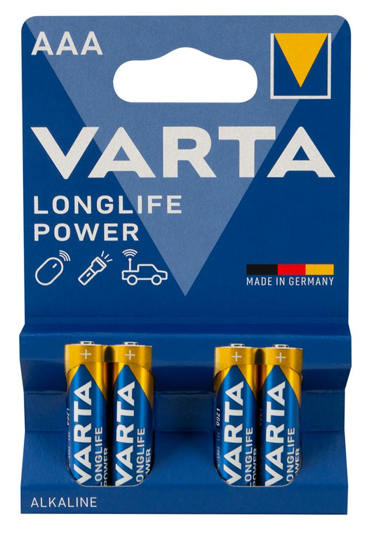 VARTA - 4 AAA BATTERIES