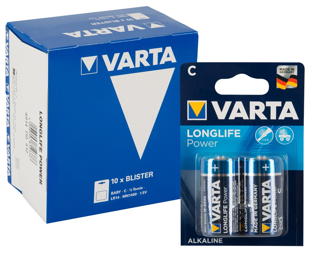 VARTA - BATTERY C 10X2