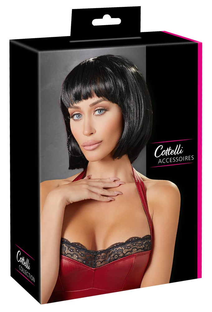 COTTELLI ACCESSOIRES - BLACK BOB WIG