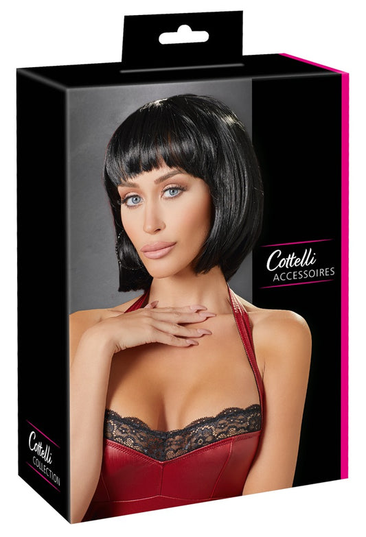 COTTELLI ACCESSOIRES - BLACK BOB WIG