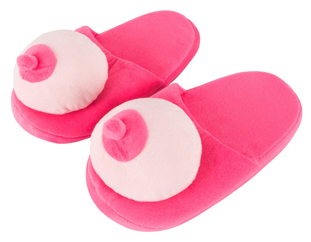 PLUSH SLIPPERS BOOBS