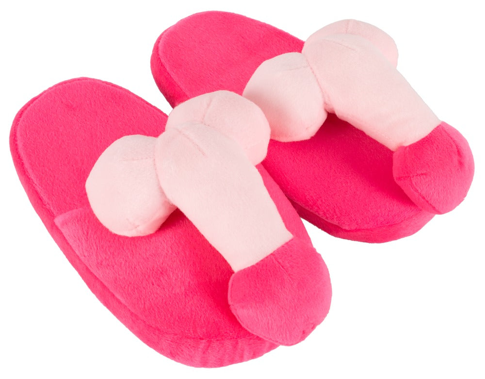 PLUSH SLIPPERS PENIS