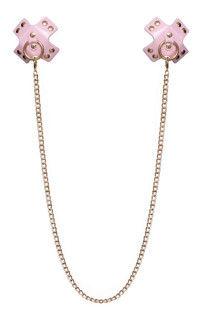 BAD KITTY - NIPPLE STICKERS WITH CHAIN