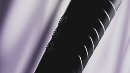 LOVELY PLANET - MAN WAN MAN.WAND EVO 2-IN-1 FRENULUM STIMULATOR & WAND WITH CRESCENDO BLACK PLUM