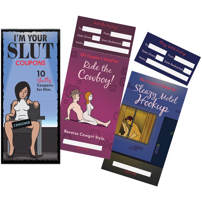 KHEPER GAMES - 10 COUPONS FOR HIM IM YOUR SLUT