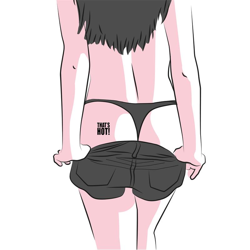 SECRET PLAY - 10 TEMPORARY TATTOOS KINKY COLLECTION