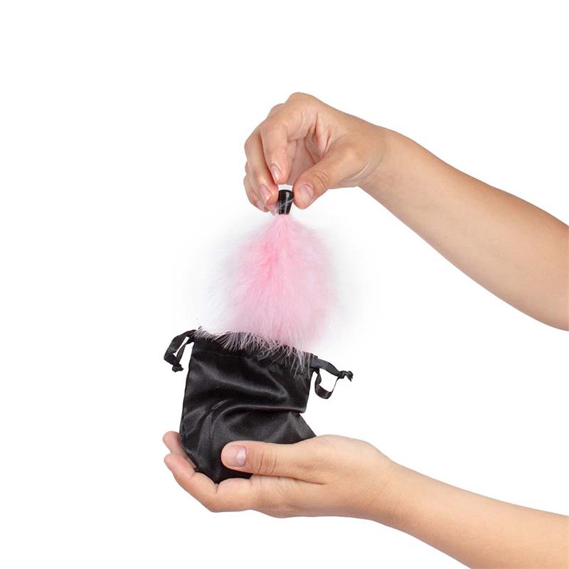 SECRET PLAY - 100% EDIBLE POWDER KIT AND FEATHER TICKLER CHOCOLATE, CINNAMON AND GINGER FLAVOR