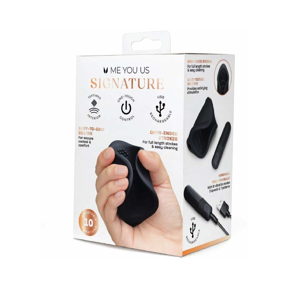 ME YOU US SIGNATURE - EL MASTURBADOR VIBRADOR DE APERTURA