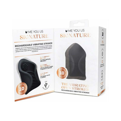 ME YOU US SIGNATURE - EL MASTURBADOR VIBRADOR DE APERTURA
