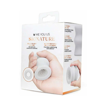 ME YOU US SIGNATURE - EL MASTURBADOR ORAL DE SILICONA TRANSPARENTE