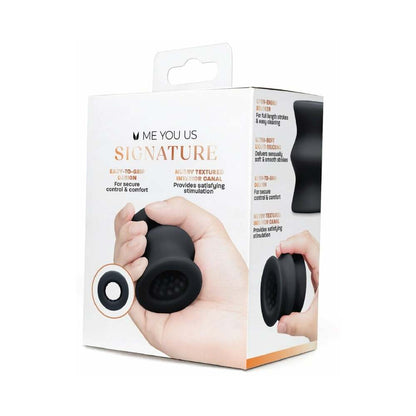 ME YOU US SIGNATURE - EL ESTIMULADOR ORAL DE SILICONA NEGRO