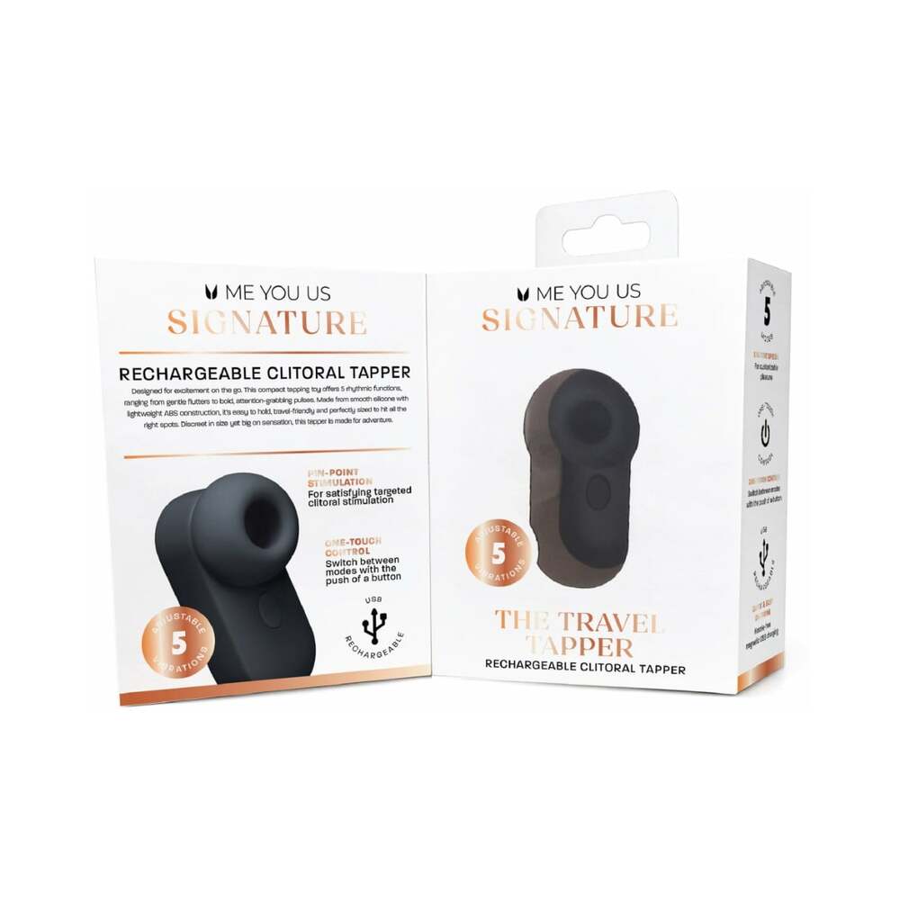 ME YOU US SIGNATURE - THE TRAVEL TAPPER BLACK