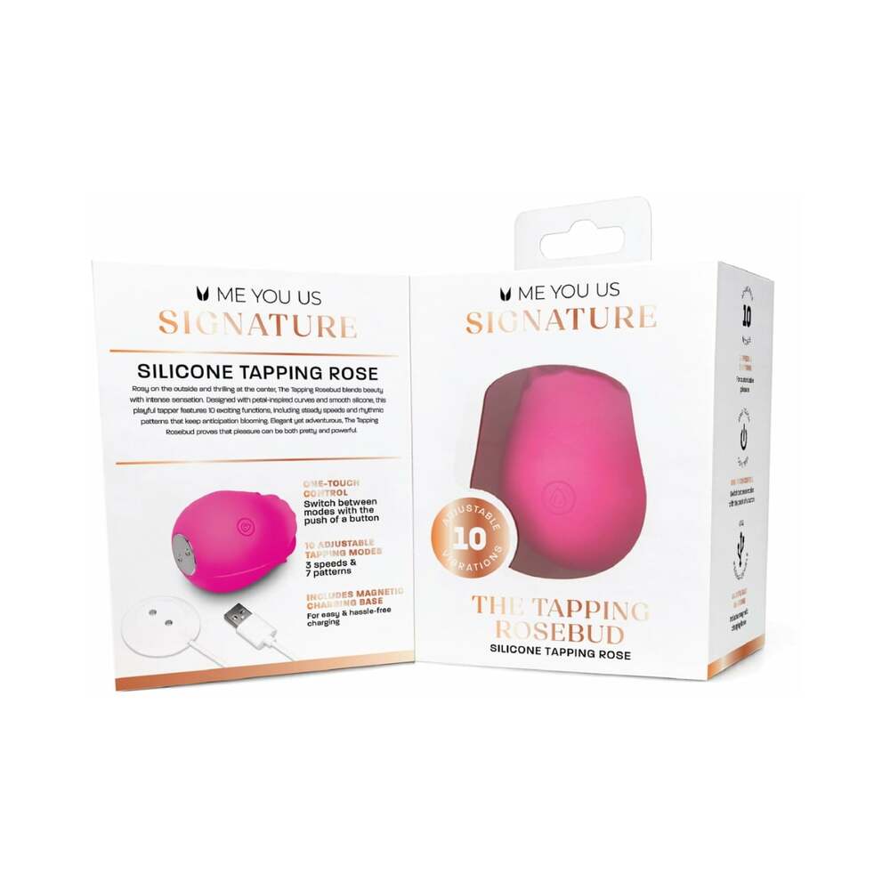 ME YOU US SIGNATURE - THE TAPPING ROSEBUD PINK