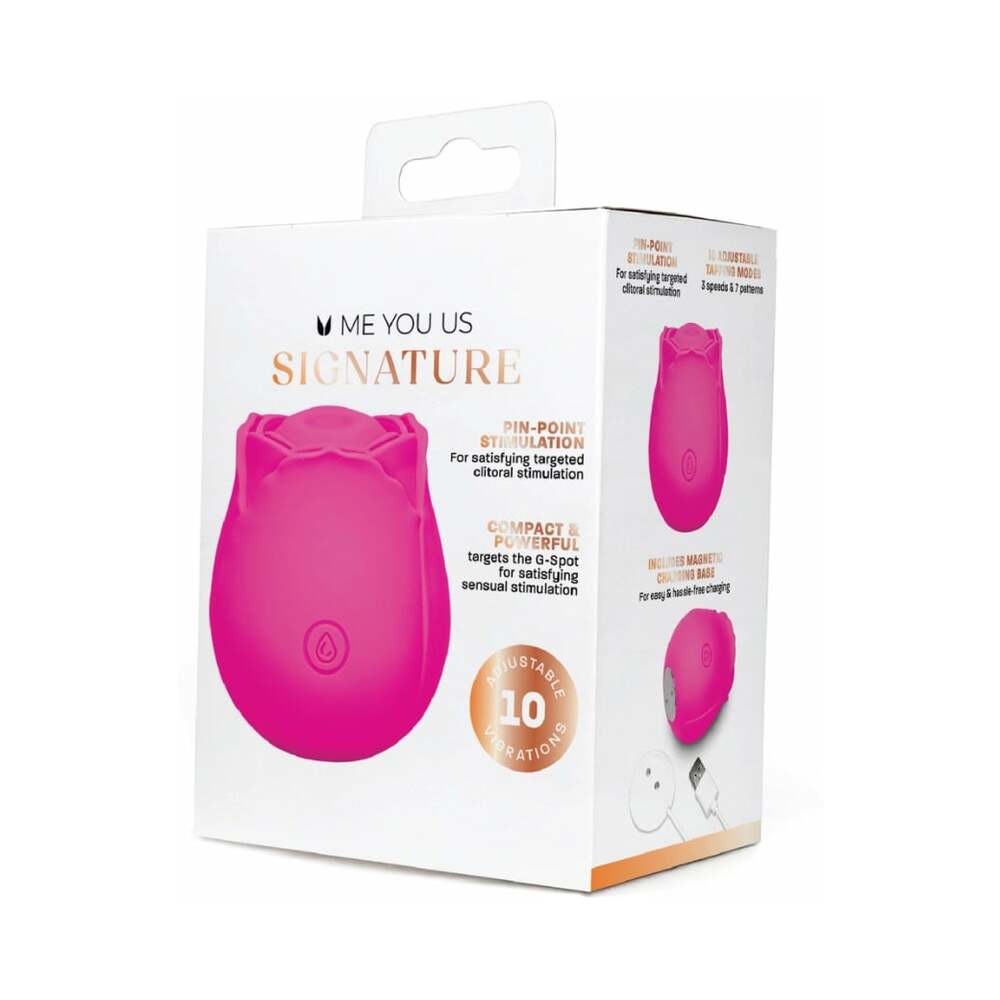 ME YOU US SIGNATURE - THE TAPPING ROSEBUD PINK