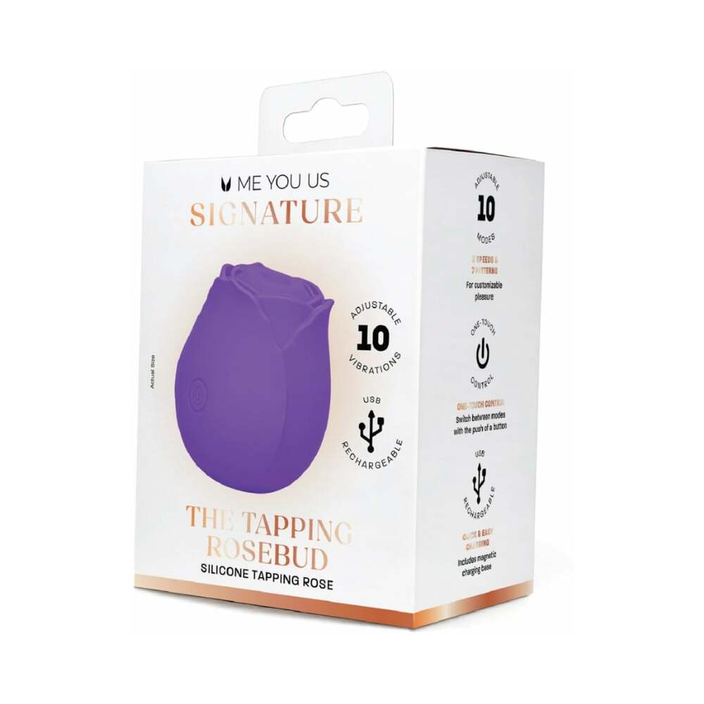 ME YOU US SIGNATURE - THE TAPPING ROSEBUD PURPLE