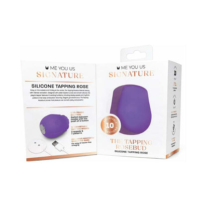 ME YOU US SIGNATURE - THE TAPPING ROSEBUD PURPLE