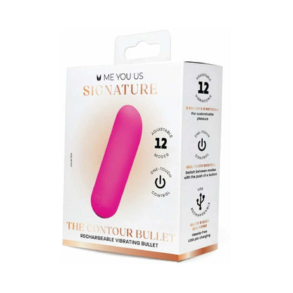 ME YOU US SIGNATURE - THE CONTOUR BULLET PINK
