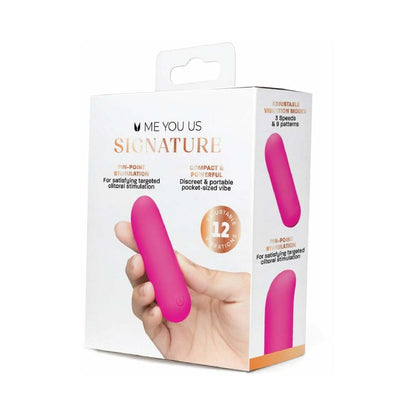 ME YOU US SIGNATURE - THE CONTOUR BULLET PINK