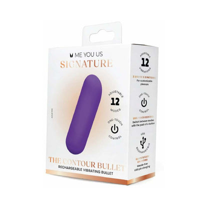 ME YOU US SIGNATURE - THE CONTOUR BULLET PURPLE