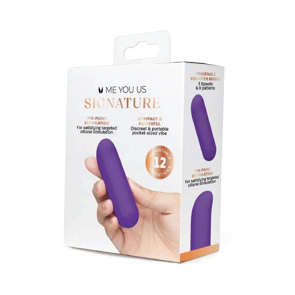 ME YOU US SIGNATURE - THE CONTOUR BULLET PURPLE