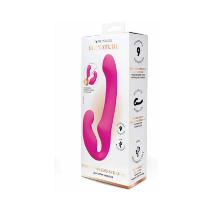 ME YOU US SIGNATURE - THE STRAPLESS STRAP-ON PINK