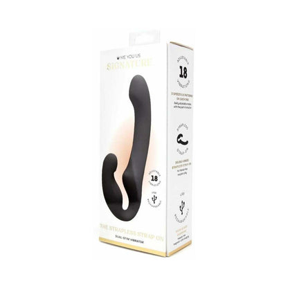 ME YOU US SIGNATURE - EL STRAP-ON SIN TIRANTES NEGRO