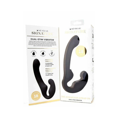 ME YOU US SIGNATURE - EL STRAP-ON SIN TIRANTES NEGRO
