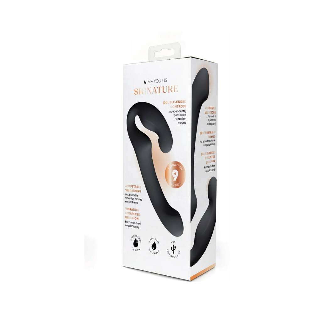 ME YOU US SIGNATURE - EL STRAP-ON SIN TIRANTES NEGRO