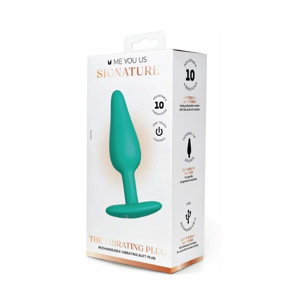 ME YOU US SIGNATURE - EL VIBRADOR ANAL TURQUESA