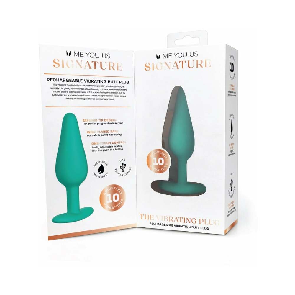 ME YOU US SIGNATURE - EL VIBRADOR ANAL TURQUESA