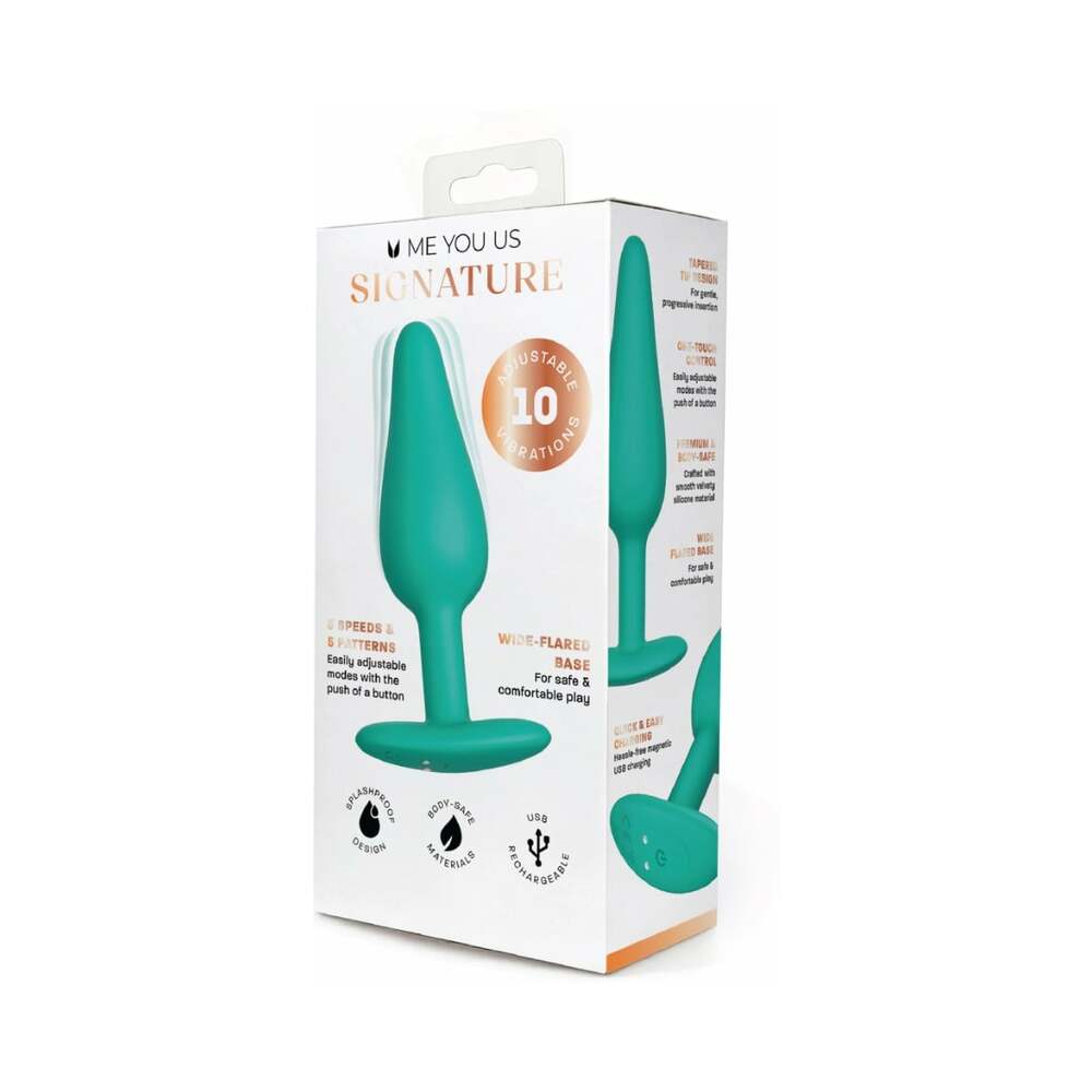 ME YOU US SIGNATURE - EL VIBRADOR ANAL TURQUESA