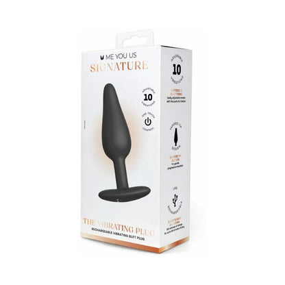 ME YOU US SIGNATURE - THE VIBRATING PLUG BLACK